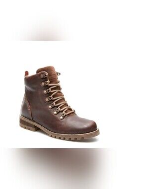 Kodiak Brown Leather Lace-Up Hiking Boot